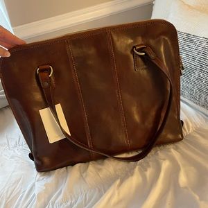 DeD Firenze leather computer bag
